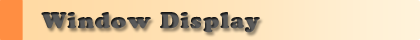 ウインドディスプレイ
