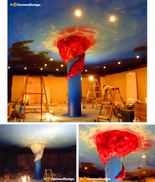 店内装飾　造形デザイン・Cosmic Image